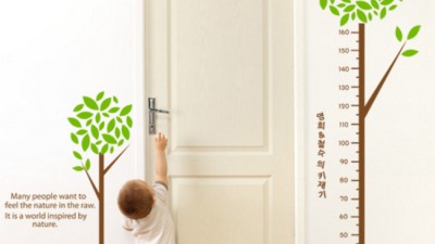 우리 아이 성장 기록! 🌳 나무 키재기 스티커 득템 후기 (할인 정보 포함!)
